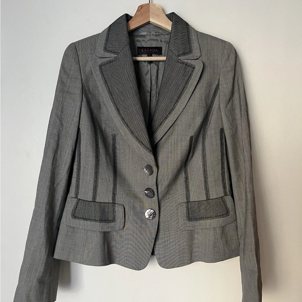 Escada Women's Charcoal Blazer